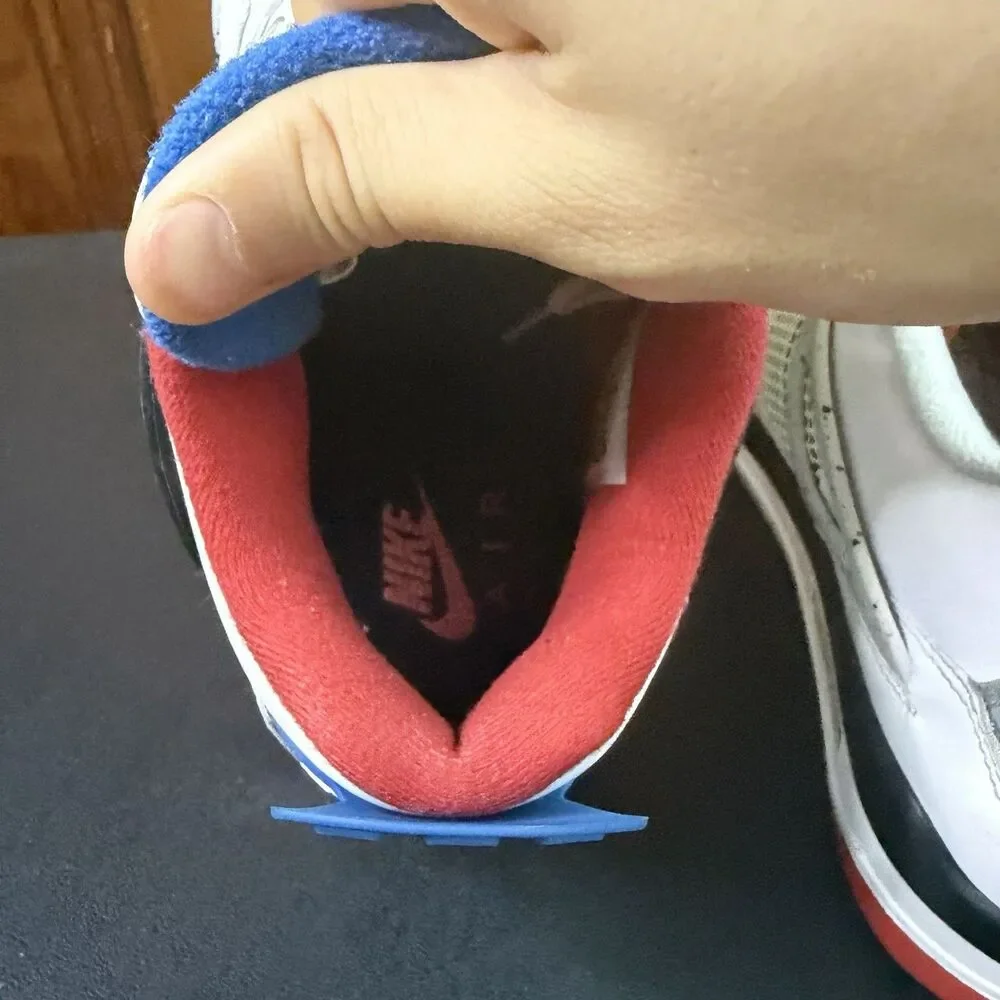 Jordan 4 What The Size 12 Men CI1184-146 Mismatch White Blue Red Cement